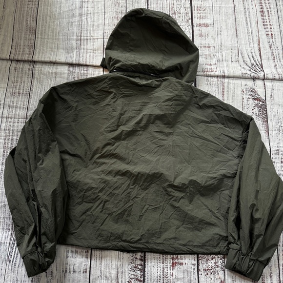 Marc O’Polo Olive Green Cropped Utility Jacket Size 36 (size small) - Picture 9 of 10